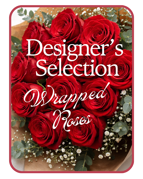 Designer's Selection Wrapped Roses